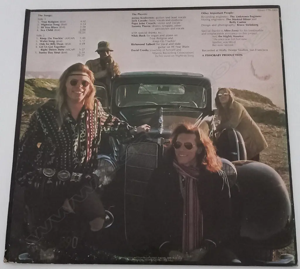 Hot Tuna, Burgers Image 1++